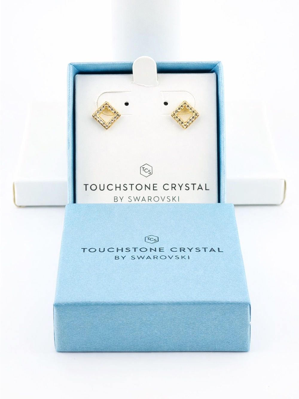 Be Open Earrings
Touchstone Crystal by Swarovski
